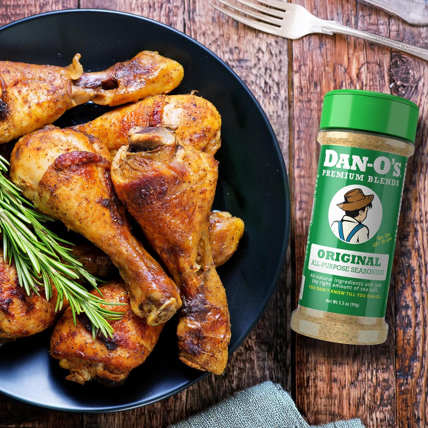 Dan-Os Original Seasoning 25 oz Bottle All Purpose Seasoning for Chicken Turkey Beef Veggies and More Sugar Free Zero Calorie Use this Spice Blend to Craft a Marinade - lunas-mystic-emporium.com Dan-O's Original Seasoning, 2.5 oz Bottle, All Purpose Seasoning for Chicken, Turkey, Beef, Veggies and More, Sugar Free, Zero Calorie, Use this Spice Blend to Craft a Marinade,...