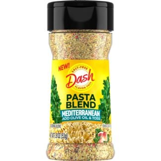 Dash Salt-Free Pasta Seasoning Blends, Mediterranean, 1.9 Ounce