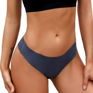 DEANGELMON Seamless Thongs for Women No Show Thong Underwear Women Comfortable Multiple Pack - lunas-mystic-emporium.com DEANGELMON Seamless Thongs for Women No Show Thong Underwear Women Comfortable Multiple Pack