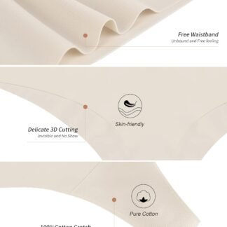 DEANGELMON Seamless Thongs for Women No Show Thong Underwear Women Comfortable Multiple Pack - lunas-mystic-emporium.com DEANGELMON Seamless Thongs for Women No Show Thong Underwear Women Comfortable Multiple Pack