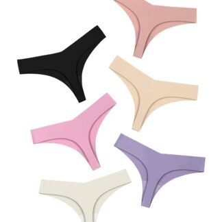 DEANGELMON Seamless Thongs for Women No Show Thong Underwear Women Comfortable Multiple Pack - lunas-mystic-emporium.com DEANGELMON Seamless Thongs for Women No Show Thong Underwear Women Comfortable Multiple Pack