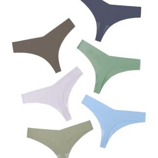 DEANGELMON Seamless Thongs for Women No Show Thong Underwear Women Comfortable Multiple Pack - lunas-mystic-emporium.com DEANGELMON Seamless Thongs for Women No Show Thong Underwear Women Comfortable Multiple Pack