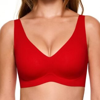 Deep V Bras for Women Wireless Push Up Plunge Bra Seamless Supportive No Underwire T-Shirts Bralettes - lunas-mystic-emporium.com Deep V Bras for Women, Wireless Push Up Plunge Bra Seamless Supportive No Underwire T-Shirts Bralettes