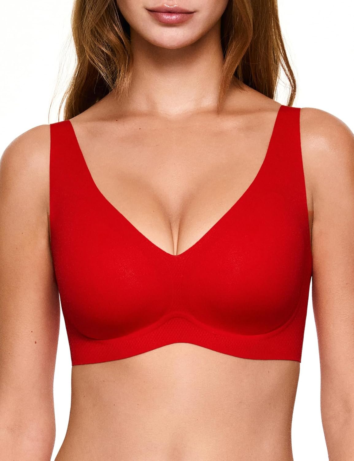 Deep V Bras for Women Wireless Push Up Plunge Bra Seamless Supportive No Underwire T-Shirts Bralettes - lunas-mystic-emporium.com Deep V Bras for Women, Wireless Push Up Plunge Bra Seamless Supportive No Underwire T-Shirts Bralettes