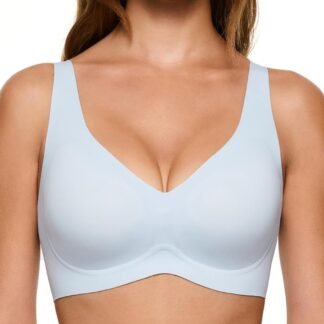 Deep V Bras for Women Wireless Push Up Plunge Bra Seamless Supportive No Underwire T-Shirts Bralettes - lunas-mystic-emporium.com Deep V Bras for Women, Wireless Push Up Plunge Bra Seamless Supportive No Underwire T-Shirts Bralettes