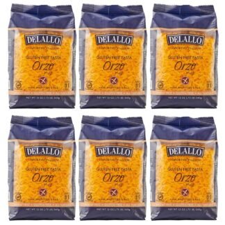 DeLallo Gluten Free Orzo Pasta Made with Corn Rice Wheat Free 12oz Bag 12-Pack - lunas-mystic-emporium.com DeLallo Gluten Free Orzo Pasta, Made with Corn & Rice, Wheat Free, 12oz Bag, 12-Pack