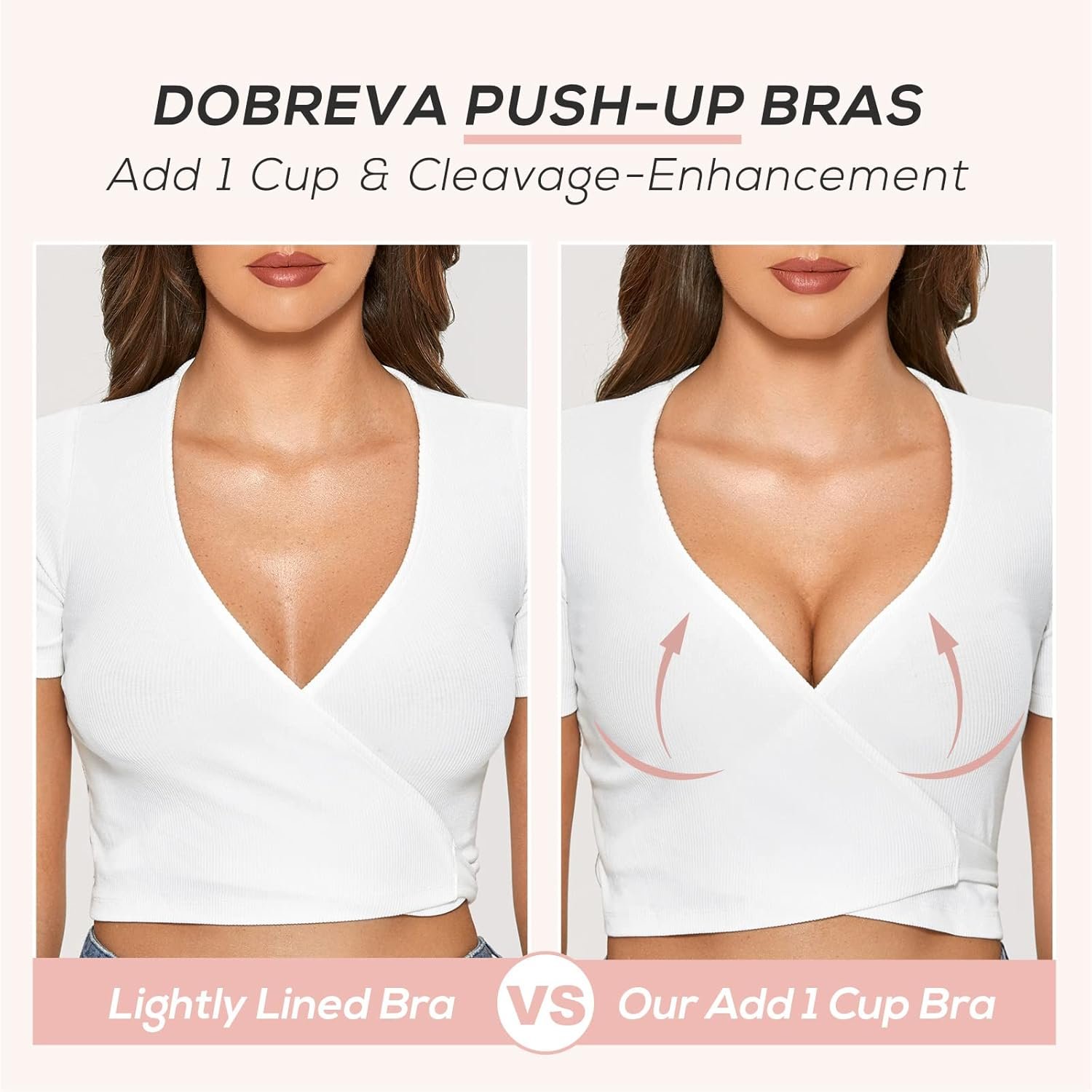 DOBREVA Womens Push Up Lace Bra Underwire Plunge Full Coverage Bras Sexy Plus Size Support - lunas-mystic-emporium.com DOBREVA Women's Push Up Lace Bra Underwire Plunge Full Coverage Bras Sexy Plus Size Support