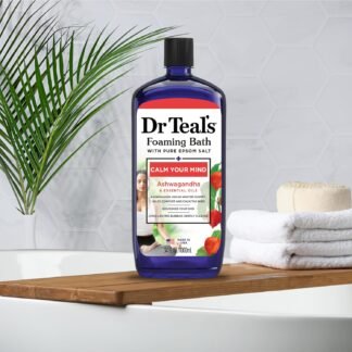 Dr Teals Foaming Bath with Pure Epsom Salt Ashwagandha 34 fl oz Pack of 4 - lunas-mystic-emporium.com Dr Teal's Foaming Bath with Pure Epsom Salt, Ashwagandha, 34 fl oz (Pack of 4)