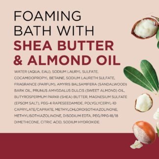 Dr Teals Foaming Bath with Pure Epsom Salt Shea Butter Almond Oil 625 fl oz - lunas-mystic-emporium.com Dr Teal's Foaming Bath with Pure Epsom Salt, Shea Butter & Almond Oil, 62.5 fl oz