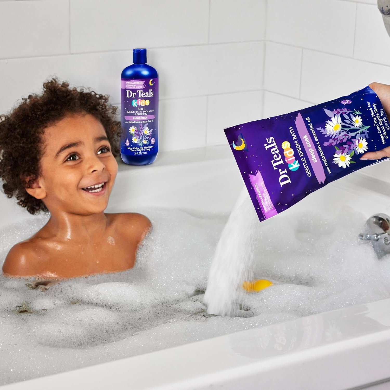 Dr Teals Kids 3-in-1 Sleep Bath Bubble Bath Body Wash Shampoo with Melatonin Essential Oil 20 fl oz Pack of 3 - lunas-mystic-emporium.com Dr Teal's Kids 3-in-1 Sleep Bath: Bubble Bath, Body Wash & Shampoo with Melatonin & Essential Oil, 20 fl oz (Pack of 3)