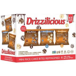 Drizzilicious Mini Rice Cakes Variety Pack- Rice Crisps Healthy Snack for Adults and Kids Flavored Rice Cakes Vegan Gluten Free Snack Allergen Free Only 90 Calories Per - lunas-mystic-emporium.com Drizzilicious Mini Rice Cakes Variety Pack- Rice Crisps, Healthy Snack for Adults and Kids, Flavored Rice Cakes, Vegan, Gluten Free Snack, Allergen Free, Only 90 Calories Per...