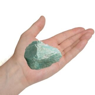 Erliway 2-3'' Amazonite Raw Crystals, Natural Rough Crystals and Healing Stones, Crystal Rocks and Gemstones for Tumbling Cabbing Fountain Rocks Decoration Wire Wrapping Reiki...