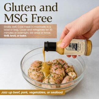 Everglades Roasted Garlic Marinade – 12oz Bottle & Everglades Fish & Chicken Seasoning For Shrimp, Fish, Crab, Lobster 6oz