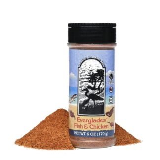 Everglades Roasted Garlic Marinade – 12oz Bottle & Everglades Fish & Chicken Seasoning For Shrimp, Fish, Crab, Lobster 6oz