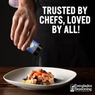 Everglades Roasted Garlic Marinade – 12oz Bottle & Everglades Fish & Chicken Seasoning For Shrimp, Fish, Crab, Lobster 6oz