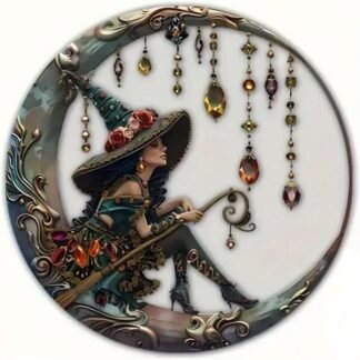 Exquisite Decorative Hanging Ornament Window Translucent Decorative Hanging Ornament Moonlight Witch Gemstone Acrylic Disc for Bohemian Style Colorful Home Decor - lunas-mystic-emporium.com Exquisite Decorative Hanging Ornament – Window Translucent Decorative Hanging Ornament (Moonlight Witch Gemstone) Acrylic Disc for Bohemian Style Colorful Home Decor –...