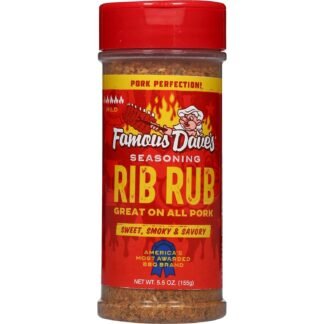 Famous Dave's Seasoning Variety Bundle - 2 pck, Steak & Burger & Rib Rub (13.75 oz.)