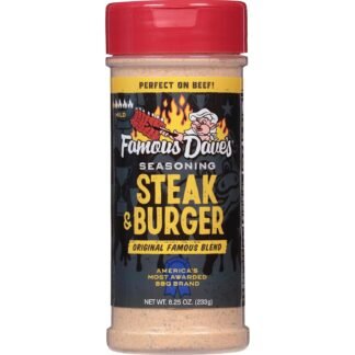 Famous Dave's Seasoning Variety Bundle - 2 pck, Steak & Burger & Rib Rub (13.75 oz.)