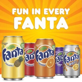 Fanta Pineapple, 12 fl oz, 12 Pack