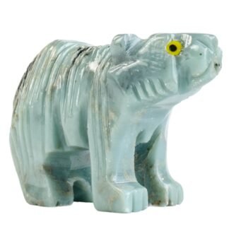 Fantasia Creations: 1 pc Elephant Soapstone Animal Figurine - Hand Carved Stone Animals for Party Favors, Collecting, Wire Wrapping, Gifts and More!