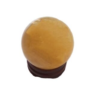Feng Shui Natural Citrine Crystal Sphere Ball - Feng Shui Crystal for Wealth and Success