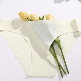 FINETOO 6 Pack Women’s Seamless Hipster Underwear No Show Panties Invisibles Briefs Soft Stretch Bikini Underwears XS-XL