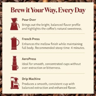 First Colony Organic Whole Bean Coffee, Rainforest Blend, Medium Roast, USDA Organic, 100% Arabica Beans, 24oz Bag for Home Brewers & Cafés, Hand-Roasted in the USA Since 1902