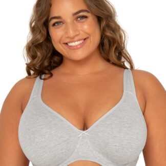 Fit For Me By Fruit of the Loom Womens Plus Size Cotton Unlined Underwire Bra-Pinch-Free Straps - Side and Back Smoothing - lunas-mystic-emporium.com Fit For Me By Fruit of the Loom Women's Plus Size Cotton Unlined Underwire Bra-Pinch-Free Straps - Side and Back Smoothing