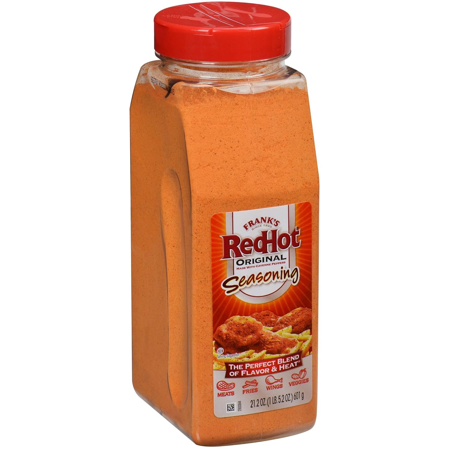 Franks RedHot Original Seasoning 212 oz - One 212 Ounce Container of Hot Sauce Seasoning Blend of Savory Garlic and Spicy Cayenne Pepper Perfect for Dry-Rubs - lunas-mystic-emporium.com Frank's RedHot Original Seasoning, 21.2 oz - One 21.2 Ounce Container of Hot Sauce Seasoning Blend of Savory Garlic and Spicy Cayenne Pepper, Perfect for Dry-Rubs