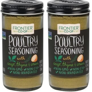 Frontier Poultry Seasoning, 1.34-Ounce Bottle (Pack of 2)