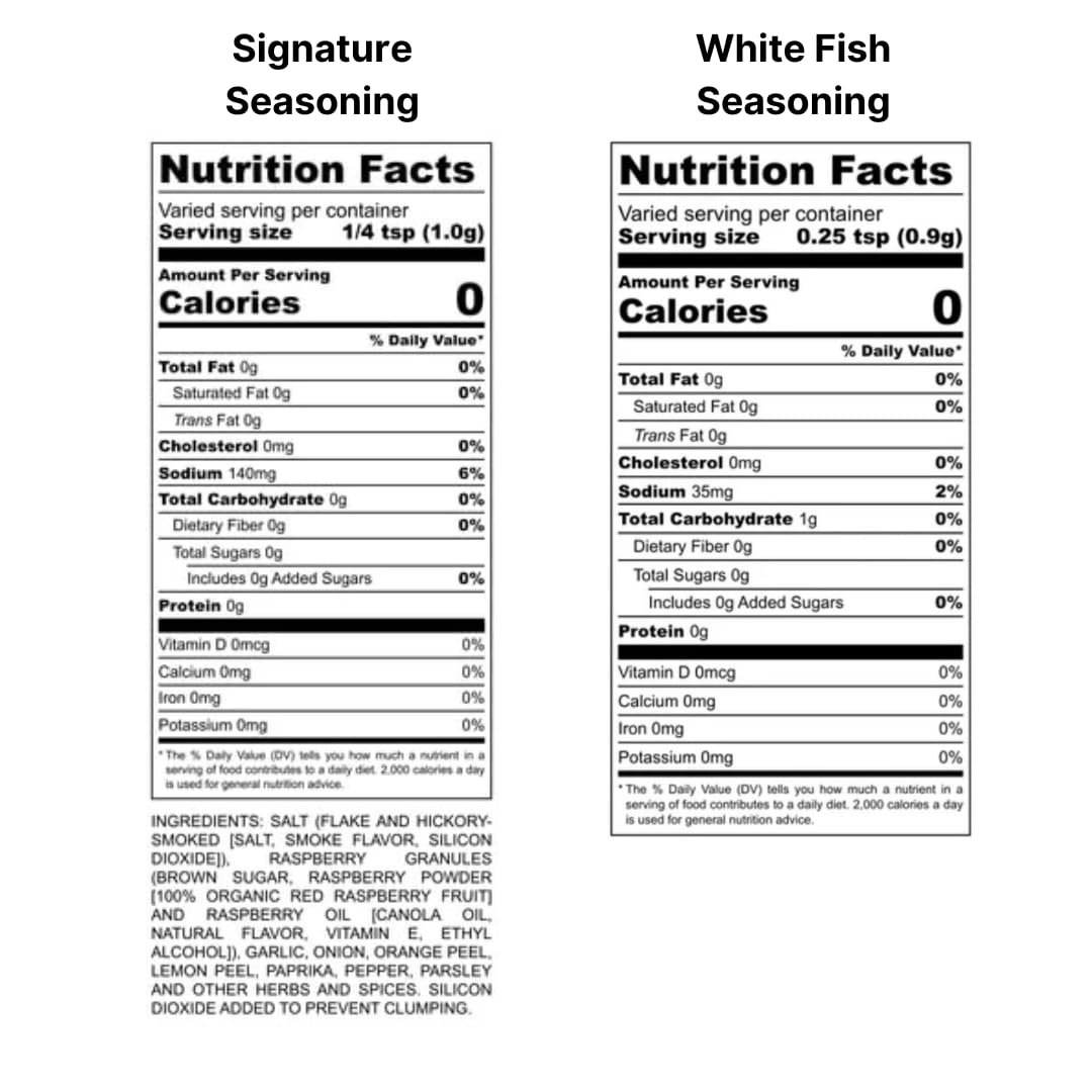 Fulton Fish Market Seafood Seasoning Bundle White Fish Seasoning for Tilapia Cod Shrimp Lobster 3oz + Signature Seafood Rub for Salmon Steak Grilled Shrimp Smoked - lunas-mystic-emporium.com Fulton Fish Market Seafood Seasoning Bundle – White Fish Seasoning for Tilapia, Cod, Shrimp & Lobster (3oz) + Signature Seafood Rub for Salmon, Steak, Grilled Shrimp & Smoked...