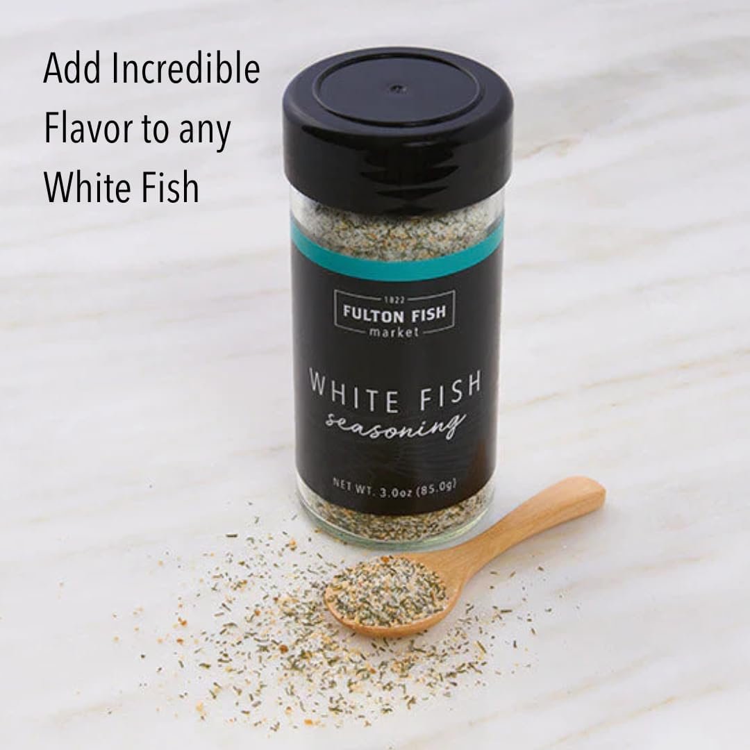 Fulton Fish Market Seafood Seasoning Bundle White Fish Seasoning for Tilapia Cod Shrimp Lobster 3oz + Signature Seafood Rub for Salmon Steak Grilled Shrimp Smoked - lunas-mystic-emporium.com Fulton Fish Market Seafood Seasoning Bundle – White Fish Seasoning for Tilapia, Cod, Shrimp & Lobster (3oz) + Signature Seafood Rub for Salmon, Steak, Grilled Shrimp & Smoked...