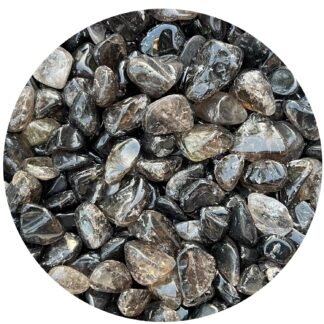 GAF TREASURES 1/2 LB Smoky Quartz Tumbled Stones, Polished Smoky Quartz Gemstone, Smoky Quartz Healing Crystals (Smoky Quartz)