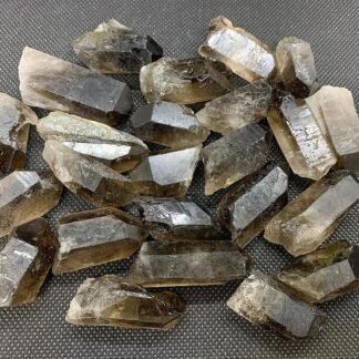 GAF TREASURES Wholesale Smoky Quartz Points, Natural Smoky Quartz Points, Raw Smoky Quartz Points Healing Crystals (Smoky Quartz Points, 0.25 Pound)