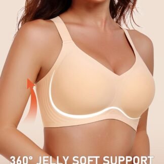 Gailife Womens Wireless Push Up Bras for Women No Underwire Seamless Full Coverage Supportive T Shirt Everyday Bras