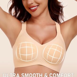 Gailife Womens Wireless Push Up Bras for Women No Underwire Seamless Full Coverage Supportive T Shirt Everyday Bras