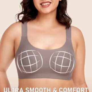 Gailife Womens Wireless Push Up Bras for Women No Underwire Seamless Full Coverage Supportive T Shirt Everyday Bras