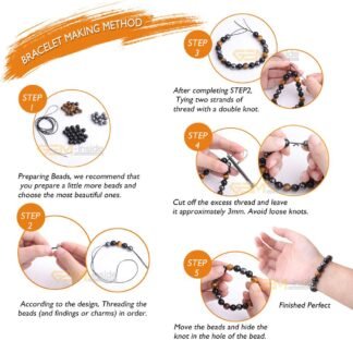 GEM-Inside Natural 8mm Smoky Quartz Gemstone Loose Beads Faceted Cambay Crystal Energy Stone Power for Jewelry Making 15"