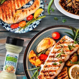 Grace Caribbean Traditions Seasonings - 2 Pack - Fish Spices & Seasonings for Cooking - Fish Seasoning Spice - Authentic Jamaican