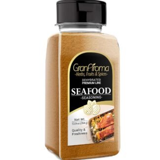 GranAroma Seafood Seasoning, Fish & Shrimp, Blend of Spices, Flavorful (13.9 Ounce)