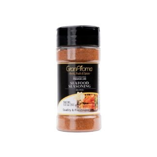 GranAroma Seafood Seasoning, Fish & Shrimp, Blend of Spices, Flavorful (3.2 Ounce)