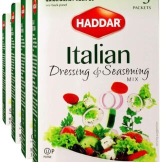 Haddar, Gluten Free Italian Dressing & Seasoning Mix 1.8oz, 4 Pack (12 Packets) For Seasoning and Salad Dressing