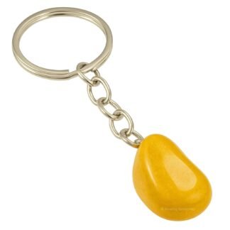 Handmade Tumbled Crystal Keychains