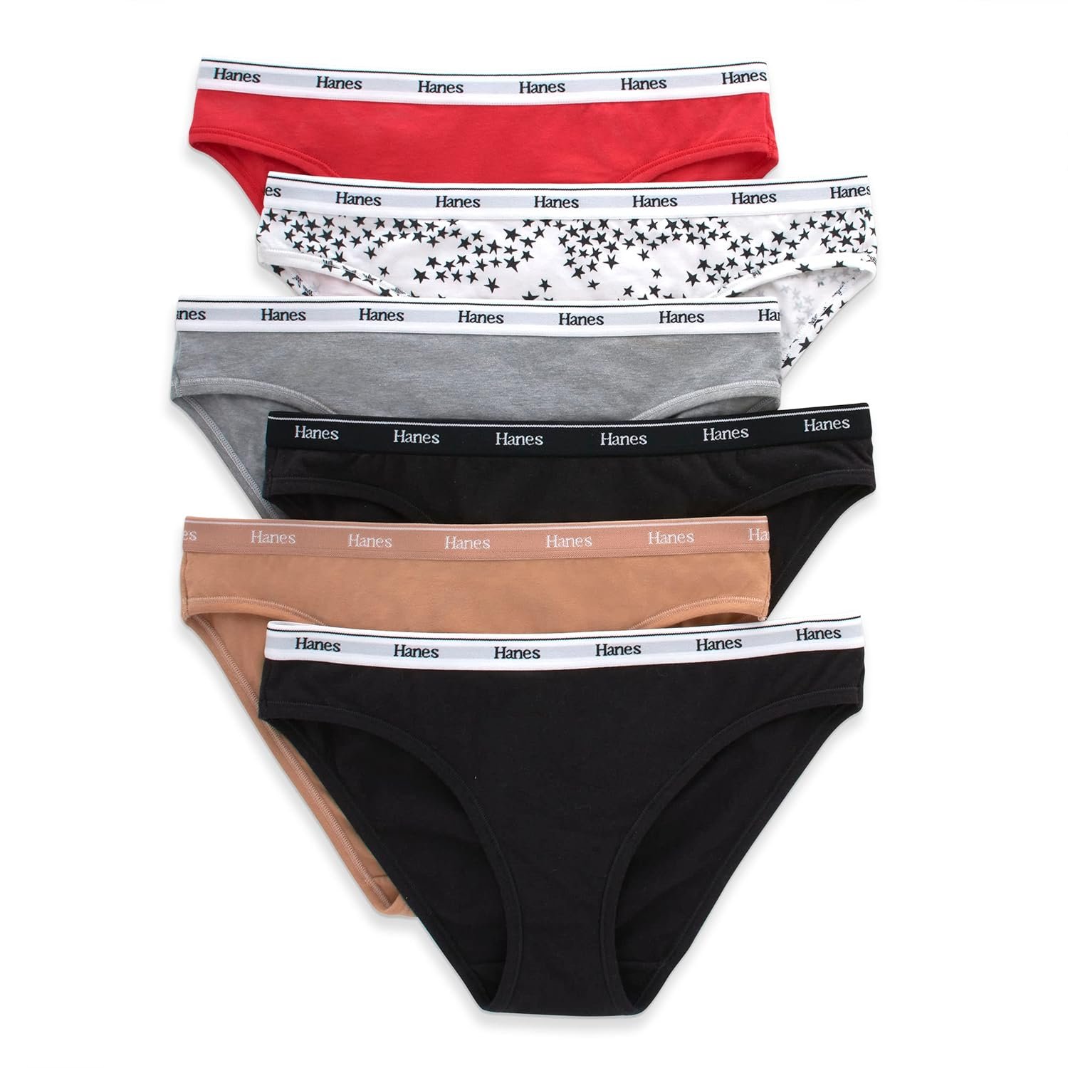 Hanes womens Originals Bikini Panties Breathable Stretch Cotton Underwear Assorted 6-pack - lunas-mystic-emporium.com Hanes womens Originals Bikini Panties, Breathable Stretch Cotton Underwear, Assorted, 6-pack