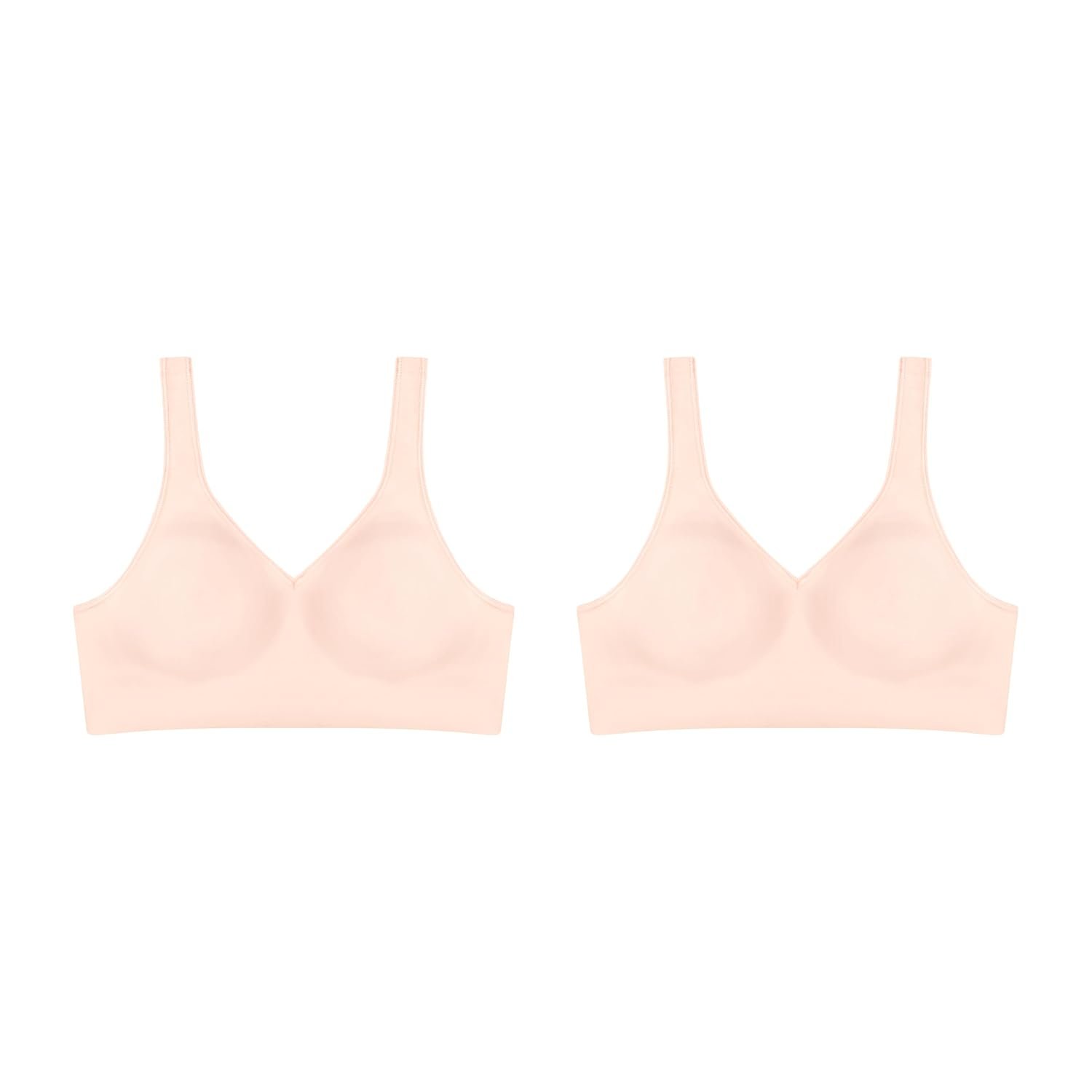 Hanes Womens Wireless Bra Smooth Comfort Full-Coverage T-Shirt Bra for Women Single Or 2-Pack - lunas-mystic-emporium.com Hanes Womens Wireless Bra, Smooth Comfort Full-Coverage T-Shirt Bra for Women, Single Or 2-Pack