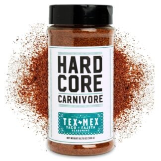 Hardcore Carnivore Tex Mex:Taco, Fajita Grilling Seasoning (10.75 oz Shaker) Texas-Made Spice Blend for Chicken, Beef and More