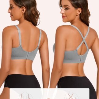 HBselect Bras for Women No Underwire Wireless Cami Tank Top Sports Bras Seamless Padded Bralettes for Women