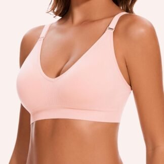 HBselect Bras for Women No Underwire Wireless Cami Tank Top Sports Bras Seamless Padded Bralettes for Women