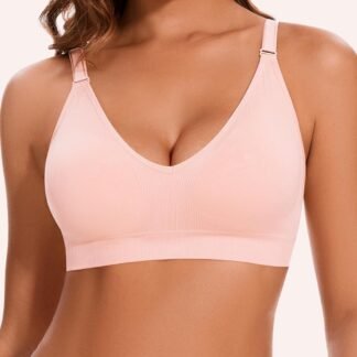 HBselect Bras for Women No Underwire Wireless Cami Tank Top Sports Bras Seamless Padded Bralettes for Women