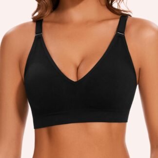 HBselect Bras for Women No Underwire Wireless Cami Tank Top Sports Bras Seamless Padded Bralettes for Women